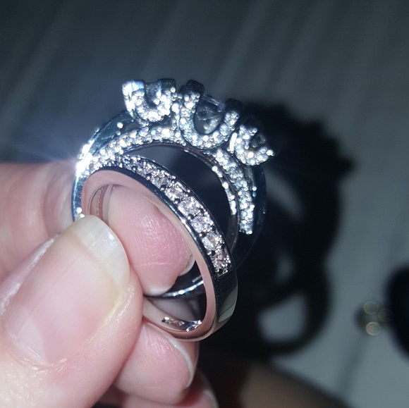 😍2 Pc Princess Cut😍Size 10 - Picture 6 of 8